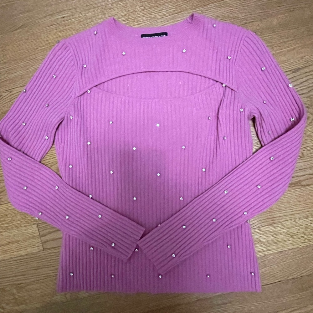 Generation Love pink sweater